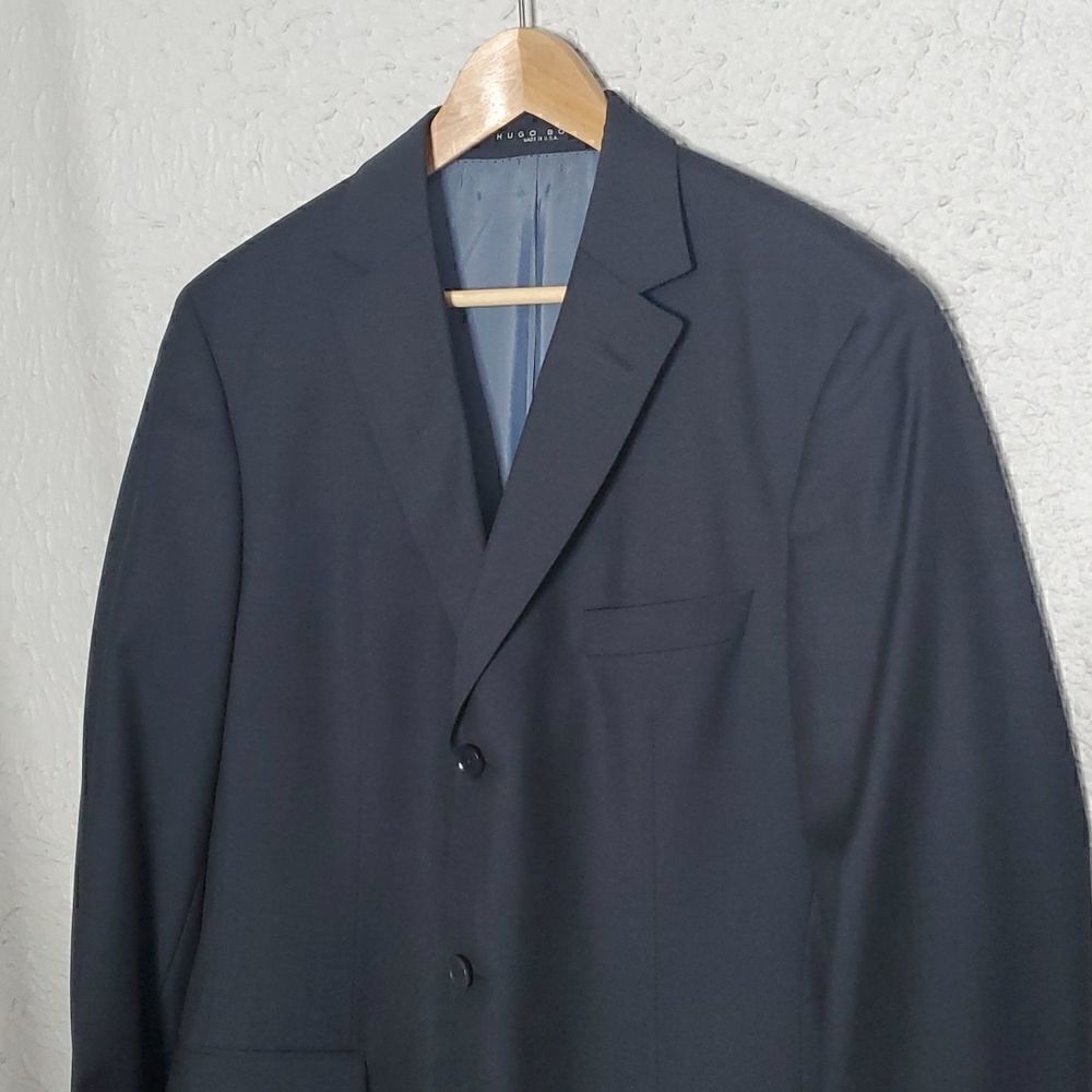 Hugo Boss | Super 100 3 Button Suit Jacket - Picture 2 of 11